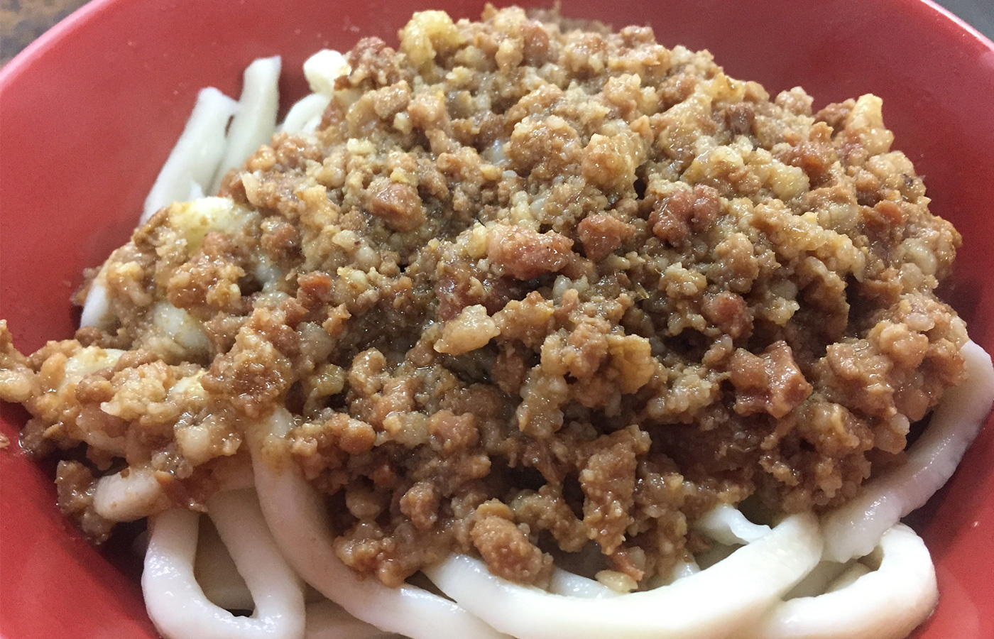台北に行ったら食べなければ行けない炸醤麺 イメージ